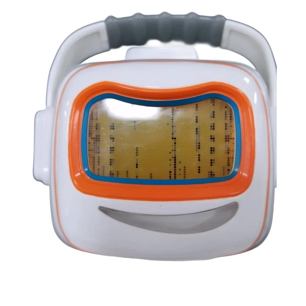 Playskool Alphie Learning Toy Robot White Orange Blue Letters Numbers 2010 37031